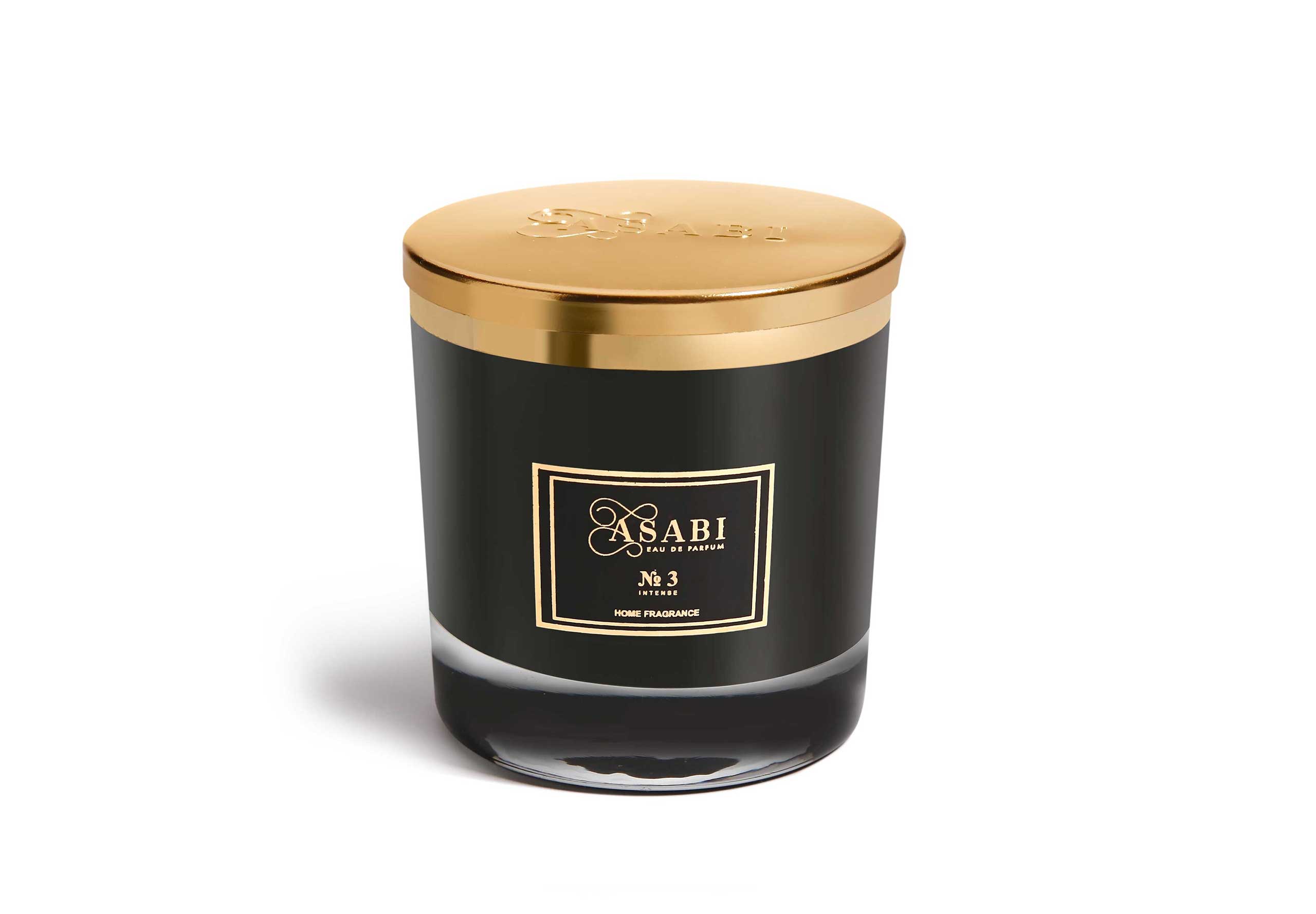 Nº 3 Intense Set – Eau de Parfum 100 ml & Duftkerze